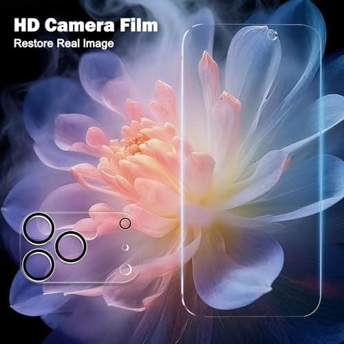 PEHAEL 3+3 Pack for iPhone 17 Pro Max Privacy Screen Protector with Camera Lens Protector Full Coverage Anti-Spy Tempered Glass Film 9H Hardness Easy Installation Bubble Free [6.9 inch] view 5