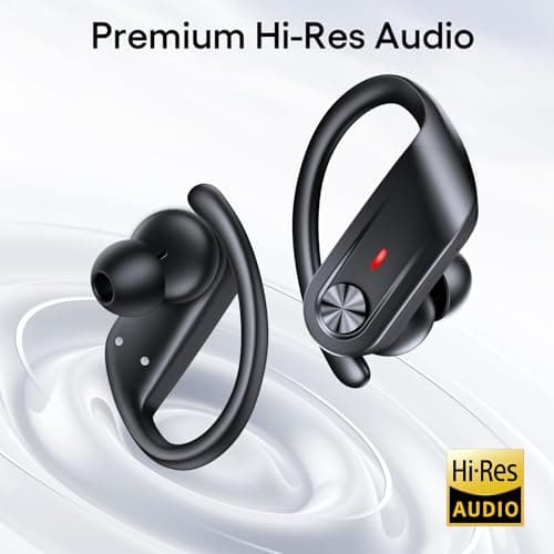 Hybrid Active Noise Cancelling Wireless Ear Buds 80 Hrs Playtime Hi-Res Stereo Quality Bluetooth Earbuds with Transparency Mode Headphones Bluetooth Earhooks ANC Earphones for Work Sports Travel view 3