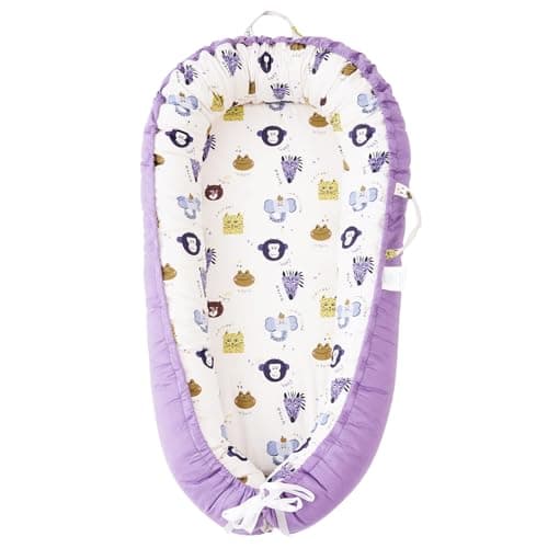 Dog Beds Crate Pad for Medium Dogs, Reversible Ultra Soft Beds, Washable Cover, Comfy Kennel Pad for Dogs Cozy Sleeping Mat, 36inch, Purple view 5