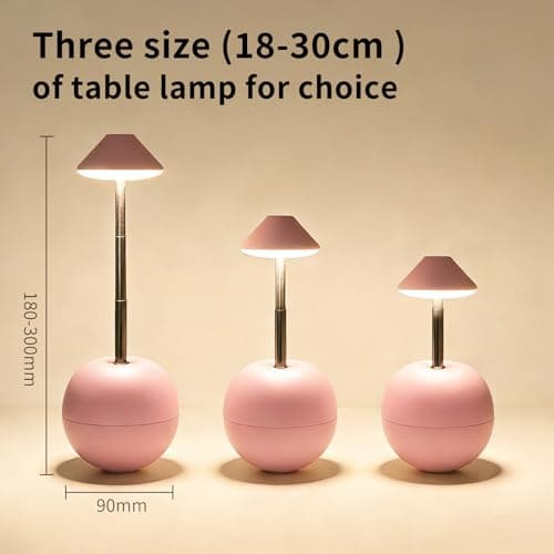 Rechargeable
LED
Table
Lamp,
Tumbler
Cordles
Lamp view 4
