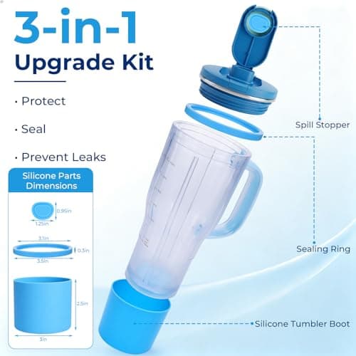 Silicone Replacement Kit, Blender Replacement Part for Blendboss view 3