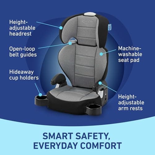 Graco TurboBooster 2.0 Highback Booster Car Seat, Declan view 5