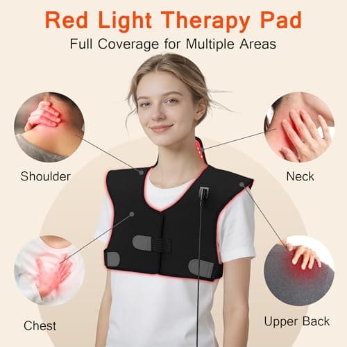 SUHZF Red Light Therapy for Neck and Shoulders view 5