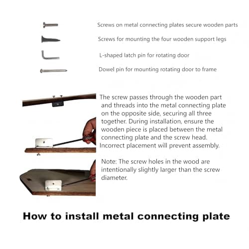 FIVLOCCEN Enhanced Wood-Framed Cat Scratching Post: Large Sisal Cat Scratcher, Integrated Scratch Post Pad Condo Tunnel House. All-in-One Space Saver for Multi-Cat & Budget-Friendly Homes (32in) view 5