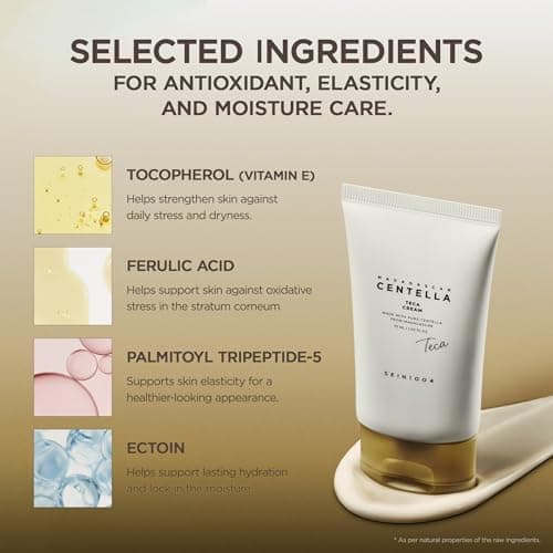 SKIN1004 Madagascar Centella TECA Cream, Korean Centella Face Moisturizer for Blemish-Prone Skin with TECA & PDRN, Cica Cream for Oil & pH Balance with Vitamin E, Korean Skin Care, 2.53 fl.oz / 75ml view 6