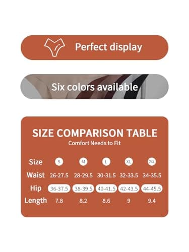 Hellopopgo Seamless Thongs For Women V-waisted No Show Thong Seamless Panties Breathable Comfortable Underwear Womens 6-Pack view 5