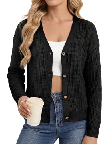 Cardigan Sweaters for Women, Womens Sweaters Chunky Cardigan Fall Clothes — image 1