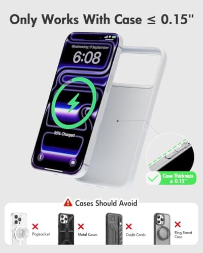 GETPALS Wireless Charger iPhone Charging Station for Apple Multiple Devices view 3
