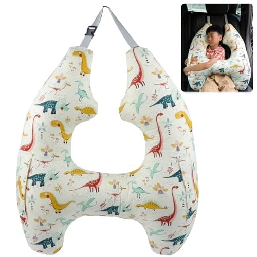 Car Pillow for Kids,H-Shape Travel Pillow for Child Sleeping Neck Shoulder Support Car Seat Pillow A Sleeping Artifact Suitable for Road Trips of Adults and Children Travel Pillow for Kids — image 1
