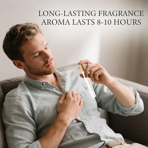 Pheromone Perfume Spray, Fresh Bergamot & Cedarwood Scent, Long Lasting Extrait de Parfum, Unisex Pocket Cologne, 12ml, USA Made view 6