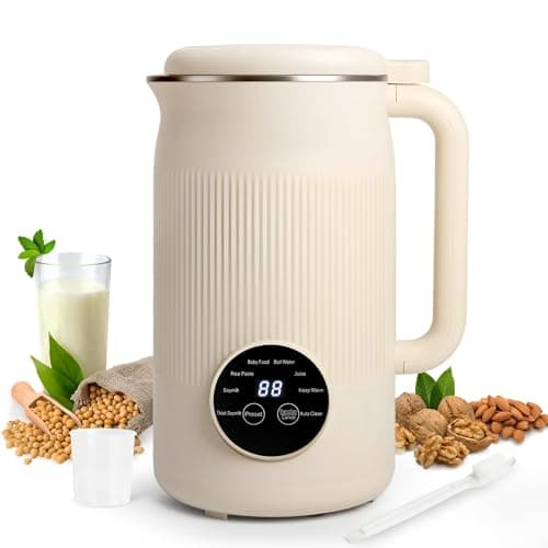 Dandoulai 8 in 1 Nut Milk Maker Machine, 40oz Homemade Almond, Soy, Oat, Coconut, Yogurt and Non Dairy Beverages, Automatic Soybean Blender Machine with Delay Setting, Keep Warm, Self-Cleaning — image 1