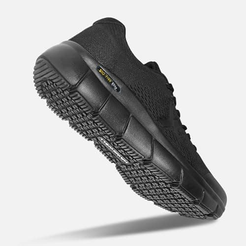 Hawkwell Men's CrewStep Elite Non Slip Work Shoes Slip Resistant Food Service Shoes Lightweight Chef Kitchen Restaurant Casual Walking Sneakers view 5