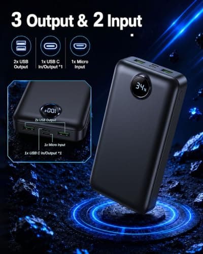 Portable Charger Power Bank 50000mAh Fast Charging External Battery Pack view 6