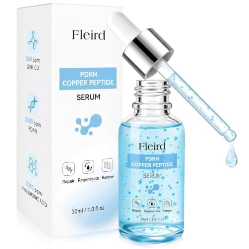 PDRN Copper Peptide Serum for Face with GHK-Cu and Hyaluronic Acid, 1 Fl Oz — image 1