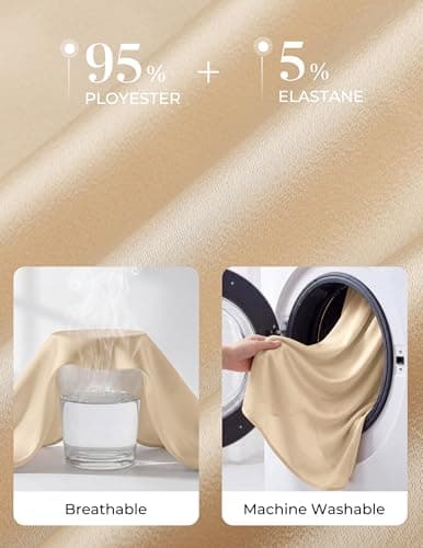 GRACE KARIN Womens Business Casual Tops, Long Sleeve Work Satin Blouses, Dressy V Neck Silk Shirts Fall Trendy Outfits Dark Green XL view 4