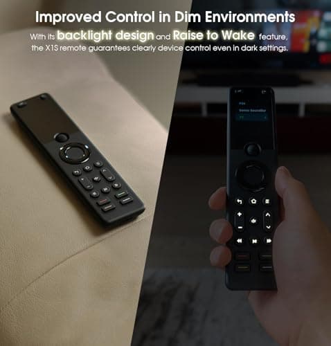SofaBaton X1S Universal Remote Control with Hub, Improved Scroll, Smart Remote All in One with Customize One Touch Activities, Compatible with IR/Bluetooth/WiFi Devices view 6