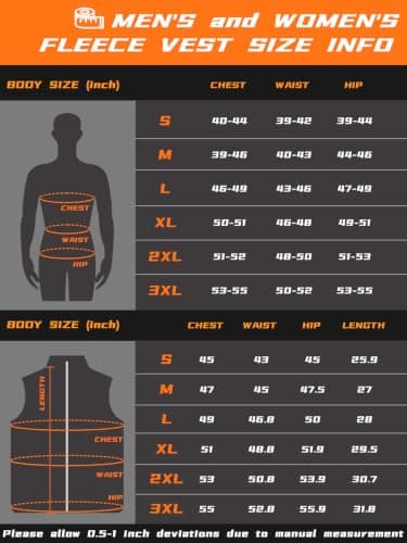 24 Zones Heated Vest for Men Women (with Battery)  5‑in‑1 Smart Ctrl | Heated Vest with 7.4V 40000mAh Batt Pack, Mens Heated Vest Lightweight Winter Warm Vest Commute & Daily Winter Wear view 6