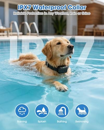 COVONO 3-in-1 Wireless Dog Fence – Master of Precision ±1Ft, Outdoor Electric Fence with Indoor Barrier & Remote Training, IPX7 Waterproof Collar, Beep Vibration Shock Correction, for Dogs 10+ lbs view 6