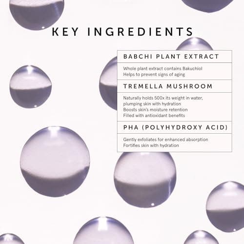 HERBIVORE Bakuchiol Retinol Alternative Face Serum | Smooths Skin, Improves Texture & Elasticity, Reduces Fine Lines & Wrinkles | Plant-based, Vegan, Cruelty-free, 30mL / 1 oz view 4