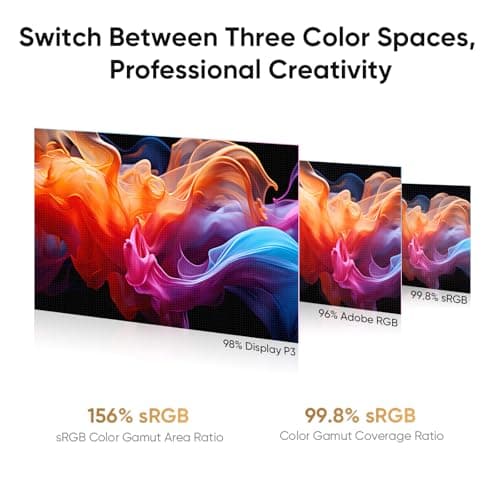 XPPen 4K UHD Artist Pro 19 Gen2 Drawing Tablet with Screen, 156% sRGB Graphic Tablet with 1.07 Billion Colors Anti-Glare Drawing Monitor with Dual 16384 Pen Pressure Stylus, Mini Keydial, 18.4" view 3