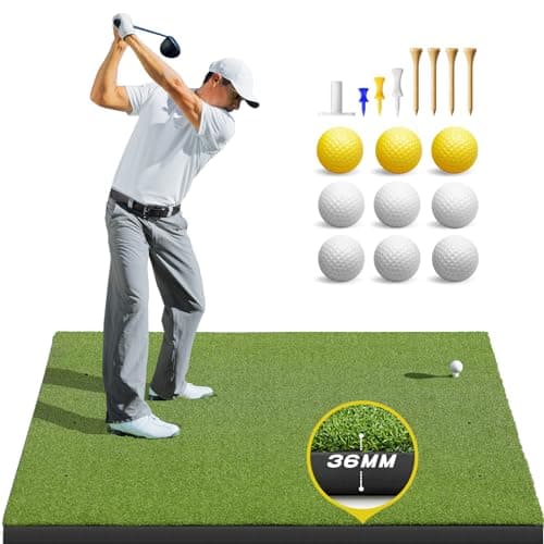 Bltend Golf Mat 36mm: 5x4ft/6x4ft Golf Hitting Mat Practice Outdoor Indoor — image 1