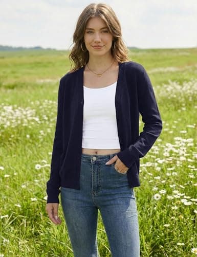 LaGracia Women V Neck Cardigan Sweater 2026 view 5