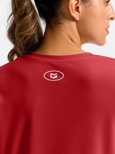Long Sleeve Workout Tops for Women Lightweight Athletic Running Shirt S-3XL view 4