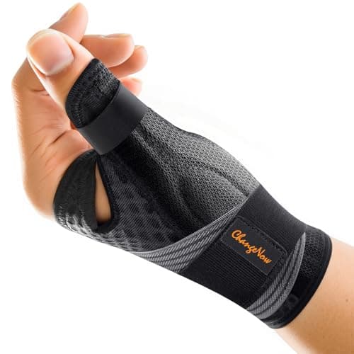 Medical-Grade Thumb Brace for Right & Left Hand,[Upgraded Breathable & Support] Thumb Spica Splint for Pain Relief, Adjustable Thumb Stabilizer for Arthritis, De Quervain's Tenosynovitis, Sprains, Trigger Finger