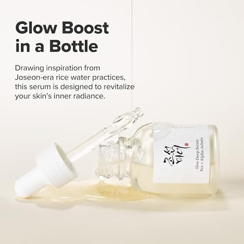 Beauty of Joseon Glow Deep Serum Rice Alpha-Arbutin Moisturizing Uneven Skin Tone Daily Korean Skin Care for Men and Women, 60ml, 2 Fl.Oz view 3