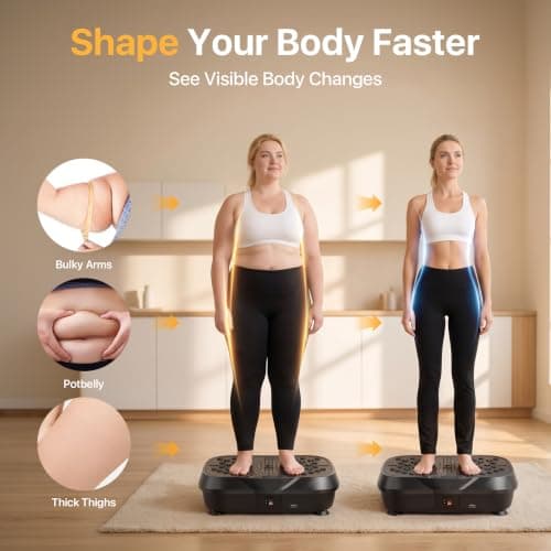 ALSO GO Vibration Plate Exercise Machine for Whole Body Lymphatic Drainage view 4