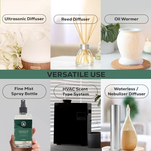 Aroma Country Fraser Fir Christmas Tree Diffuser Oil - Luxury Essential Oils for Diffuser Refill & Air Freshener Room Spray - Natural Home Fragrance, Pine Needle Scented Oil for Diffusers (8.5 Fl. oz) view 6