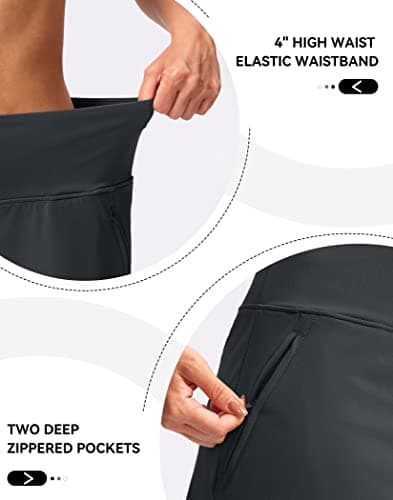 G Gradual Golf Skirts for Women Zipper Pockets High Waisted Skorts for Woman Tennis Athletic Workout Casual Summer view 3