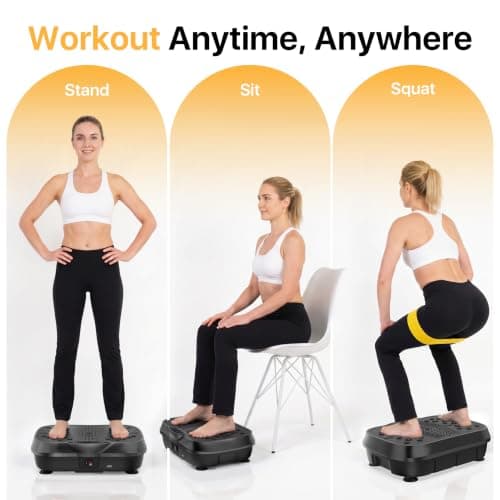ALSO GO Vibration Plate Exercise Machine for Whole Body Lymphatic Drainage view 5