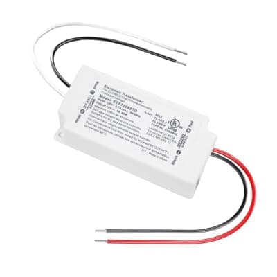 Hanbaak 60W Dimmable LED Driver, Electronic Transformer, 120V AC to 12V DC Power Supply for LED Strip Light, Low Voltage Lighting Project, Compatible with Lutron Leviton Dimmers, UL Listed, Class 2