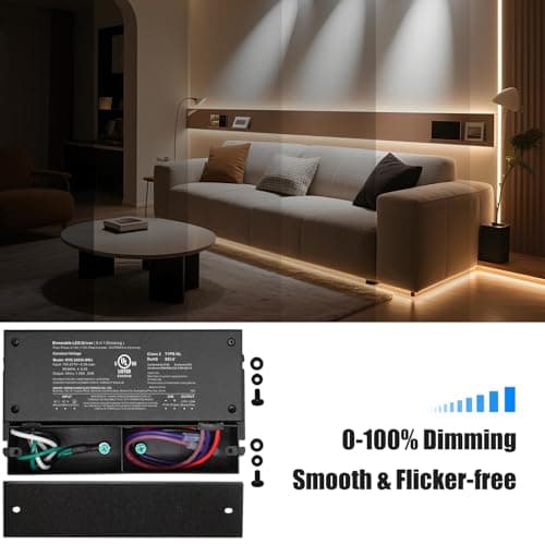AMAZING POWER 24V 30W Dimmable LED Driver, Power Supply for ELV, TRIAC Dimmer, AC to DC Transformer for LED Lighting, UL Listed, Class 2 view 4
