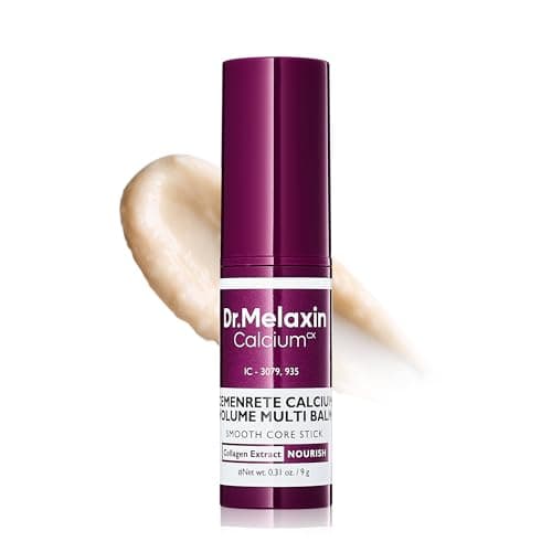 Dr.Melaxin Calcium Multi Balm Stick, Collagen & Elastin Wrinkle Stick, All-in-One Hydrating Balm, Eye & Neck Balm, Makeup Base & Face Moisture Balm, Korean Skincare, 0.31 oz — image 1