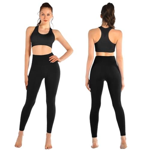 Fawarior High Waisted Leggings for Women, Buttery Soft Workout Yoga Leggings view 2