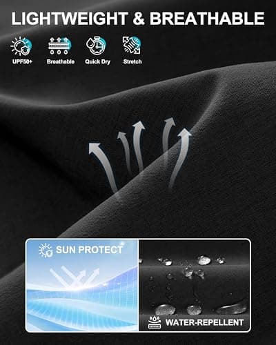 Men's Golf Shorts 7"/ 9"/ 11" Inseam with 5 Pockets Lightweight Stretch Quick Dry Casual Dress Hybrid Short for Men view 6