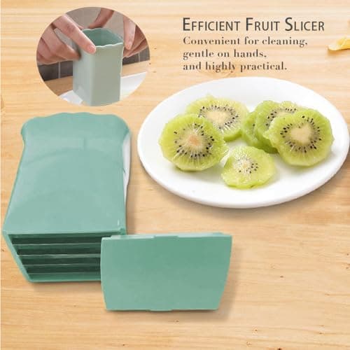 Stainless Steel Strawberry Slicer - Mini Fruit & Egg Slicer Cup - Portable Kitchen Tool view 4