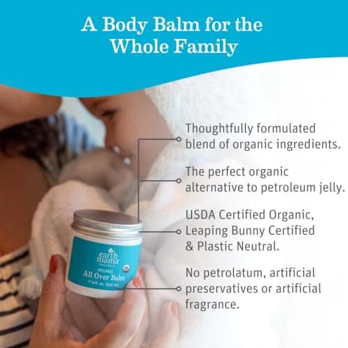 Earth Mama Organic All Over Balm - 4 oz view 2
