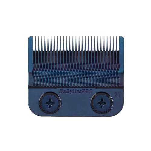 BaBylissPRO Blue Titanium Precision Fade Fine Detailing Blade MIM Process