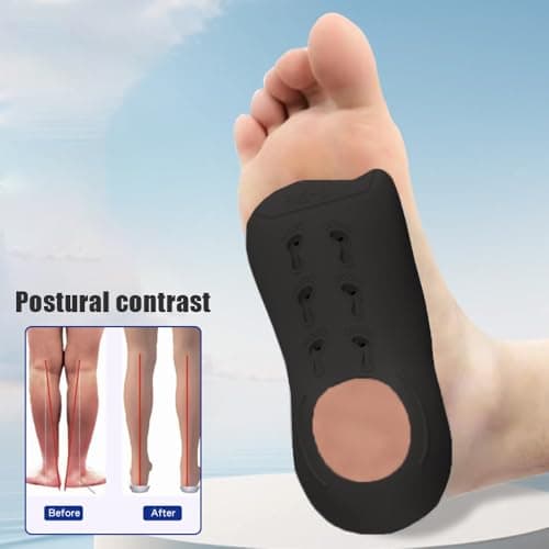 Orthotics Shoe Inserts for Women - Plantar Fasciitis Insoles Arch Support Inserts - Rapidly Relief Plantar Fasciitis Foot Pain, Flat Feet, High Arch, Over Pronation, X/O Legs Correction, M Size view 2