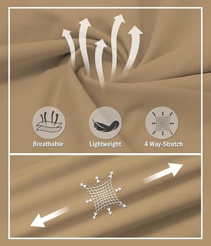 NATUVENIX Golf Pants Men Stretch Work Dress Pants Lightweight 30" Slim Fit Business Casual Pants for Men with Pockets view 3