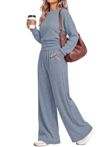 Sampeel Two Piece Sets for Women Y2K Matching Set Fall Outfits Loungwear view 4