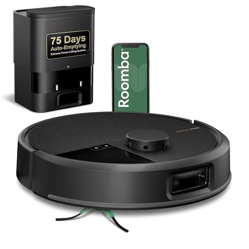 iRobot Roomba Max 705 Robot Vacuum with AutoEmpty Dock, Powerful Suction, Dual Rubber Anti-Tangle Brushes, LiDAR Navigation, Obstacle & Anti-Fall Detection, for Carpet and Hard Floors view 1