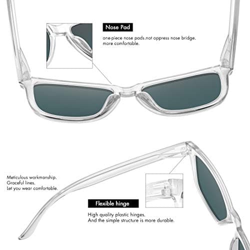 MEETSUN Polarized Sunglasses for Women Men Classic Retro Trendy Designer Style view 4