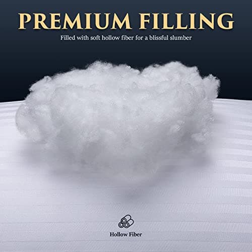 COZSINOOR Bed Pillows for Sleeping King Size Cozy Dream Series Hotel Quality Pillows Premium Plush Fiber, Breathable Cover Skin-Friendly view 4