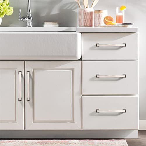 9BUILD 5 Inch 10 Pack Brushed Satin Nickel Cabinet Pulls Kitchen Cabinet Handles Kitchen Cabinet Hardware Kitchen Handles for Cabinets Cupboard Handles view 2