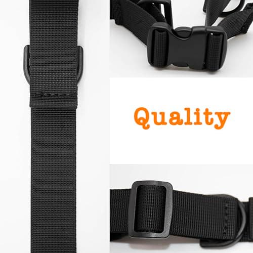 Backpack Chest Strap, Universal Add on Adjustable Sternum Strap, Chest Belt Replacement, with Heavy Duty Quick Release Buckle Clip, for Travel, Hiking, Camping, School(Black) view 4