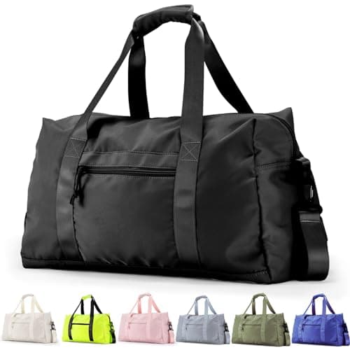 Travel Duffle Bag,Sport Gym Bag for Men And Women with Wet Pocket,Weekender Bag Carry On Tote Bags for Airplane — image 1